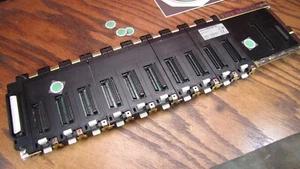 Omron CS1W Base Unit PLC 10 slot backplane chassis rack - Picture 1 of 3