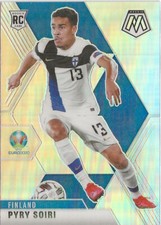 2021 Panini Mosaic UEFA Euro Soccer Pyry Soiri Silver Prizm SP Finland
