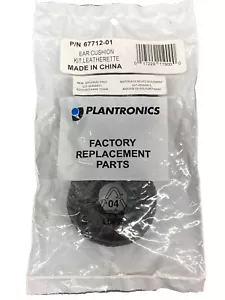 Plantronics 67712-01 SupraPlus Cuscino Orecchio Similpelle Nero H251 261 g116 - Foto 1 di 3