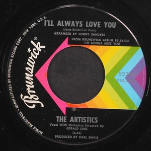 ARTISTICS: i'll always love you / love song BRUNSWICK 7" Single 45 RPM - Bild 1 von 2