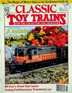 Classic Toy Trains Magazine November 1996 A decade of Lionel Geeps - Picture 1 of 2