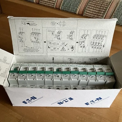 MOELLER X-POLE PXL-B6/1 B 6 6A 230V Sicherungsautomat 1 pol. 236027  24Stück - Bild 1 von 3