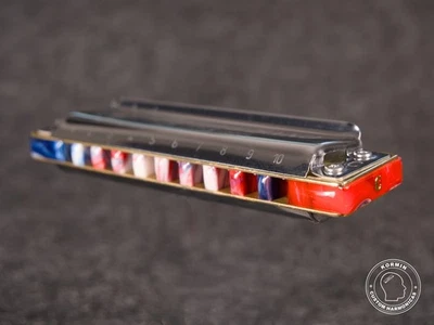 Custom Hohner Classic in C Full overblow / overdraw setup. - Image 1 of 3