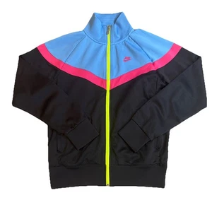 Nike Men’s Sportswear Colorblock Full Zip Running Track Jacket Men's Size S - Picture 1 of 18