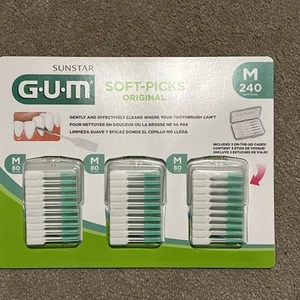 SUNSTAR G.U.M Soft Picks Original M 240 Softpicks - Picture 1 of 1