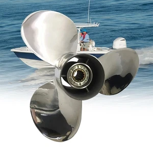 11 1/2 x 13 Stainless Steel Outboard Propeller For SUZUKI 35-65HP 13 Spline,RH - Picture 1 of 5