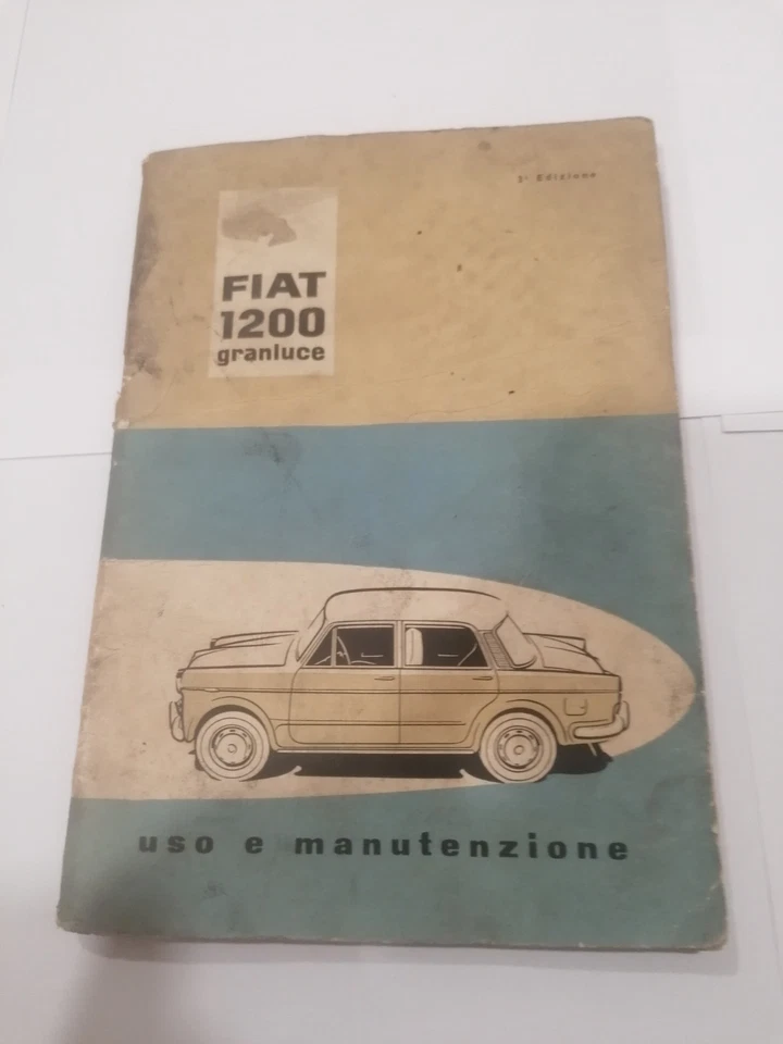 fiat 1200 granluce libretto libro catalogo manuale uso e manutenzione book - Immagine 1 di 4