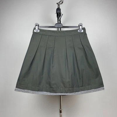 Gunex by Brunello Cucinelli Women’s Green Polyester Skirt – Size US 6 - Image 1 of 4