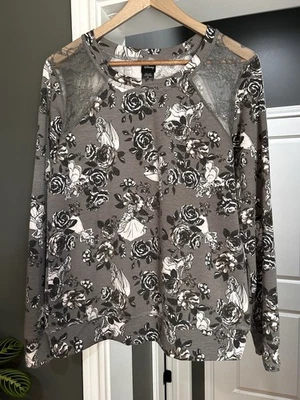 Camisa Manga Larga Disney Niños Princesas Disney XL Hombro Encaje Foto 1 de 4