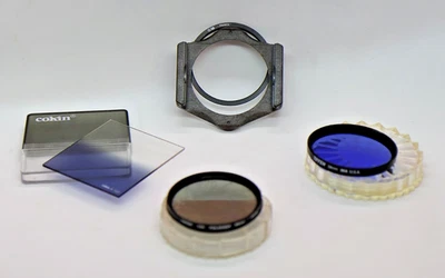 VTG Cokin A-Series 58mm Filter Holder, Ring & 3 Filters - Image 1 of 4