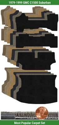 Набор ковриков Ultimat на заказ для 1979-1999 GMC C1500 Suburban (4 шт.) #MY5 - Изображение 1 из 4