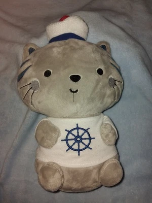 Doudou Peluche Chat Marin SERGENT MAJOR Neuf - Photo 1/2