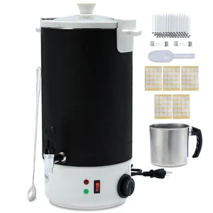 10.5Qts Wax Melter Candle Making 10L Commercial Electric Wax Melting Pot Kit - Picture 1 of 13
