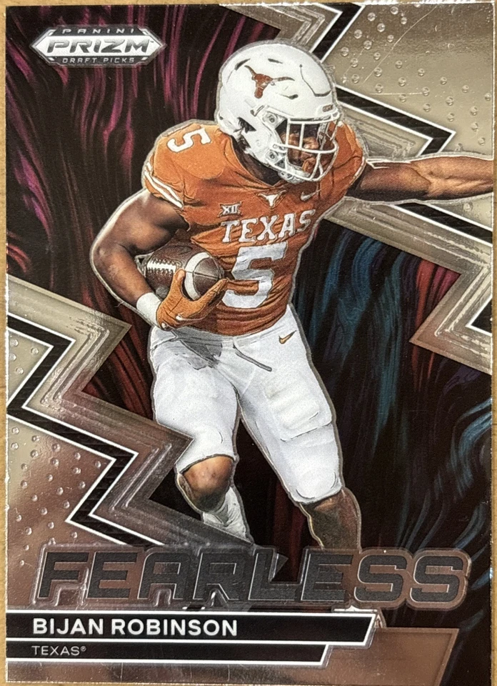 2023 Panini Prizm Draft Picks - Fearless Bijan Robinson #F-21 (RC) - Image 1 of 1