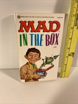 MAD IN THE BOX (1989 TPB) Mad Magazine Book - Like New! - Image 1 of 4