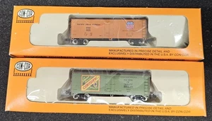 N Scale Con-Cor 1351T+W - 2-Pack Reefer - Century Beer + Pacific Fruit Express - Picture 1 of 9