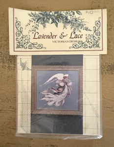 Lavender And Lace Angel Of Spring Cross Stitch Chart Only - Picture 1 of 2