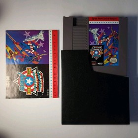 Captain America and the Avengers NES W/ Manual Authentic Cleaned/Tested/Works