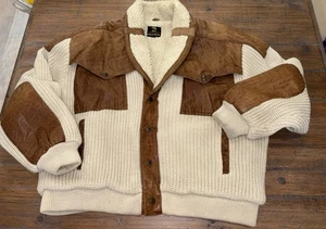 Vintage Nieman Marcus Leder Pullover M. Julian Jacke Herren XL/44 Retro Bomber - Bild 1 von 24