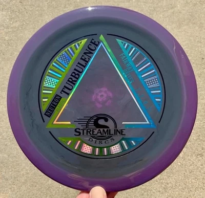 Streamline Neutron Turbulence - Rare 2-Tone Natural Beauty Axiom MVP Disc Golf - Image 1 of 4
