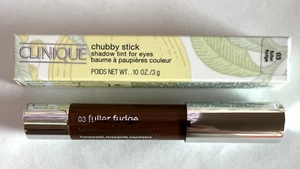 Clinique Chubby Stick Shadow Tint For Eyes 03 FULLER FUDGE 0.10 oz/ 3g New - Picture 1 of 1