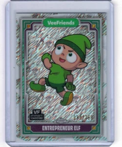 Topps Chrome VeeFriends Entrepreneur Shimmer rifrattore lava #'ed 009/250 #16 - Foto 1 di 1
