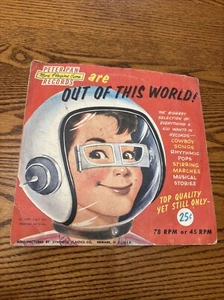 RARE VINTAGE Parade songs 1958 PETER PAN RECORDS 78 Or 45 RPM VINYL 7 INCH - Picture 1 of 15