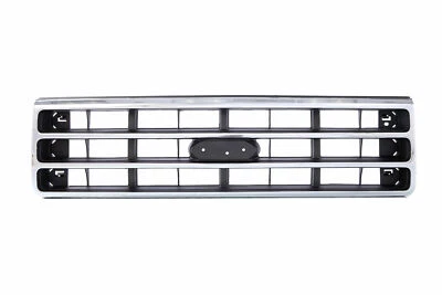 New Grille For 1989-1991 Ford F-150 F-250 F-350 Bronco E9TZ8200A FO1200141 Foto 1 de 4
