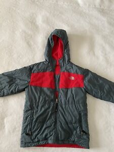 The North Face Reverse kids Jacket Fleece Hoodie Size M 10-12