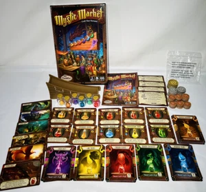ThinkFun Mystic Market Strategy Card Game for 2-4 Players Ages 10+ / COMPLETE - Picture 1 of 14