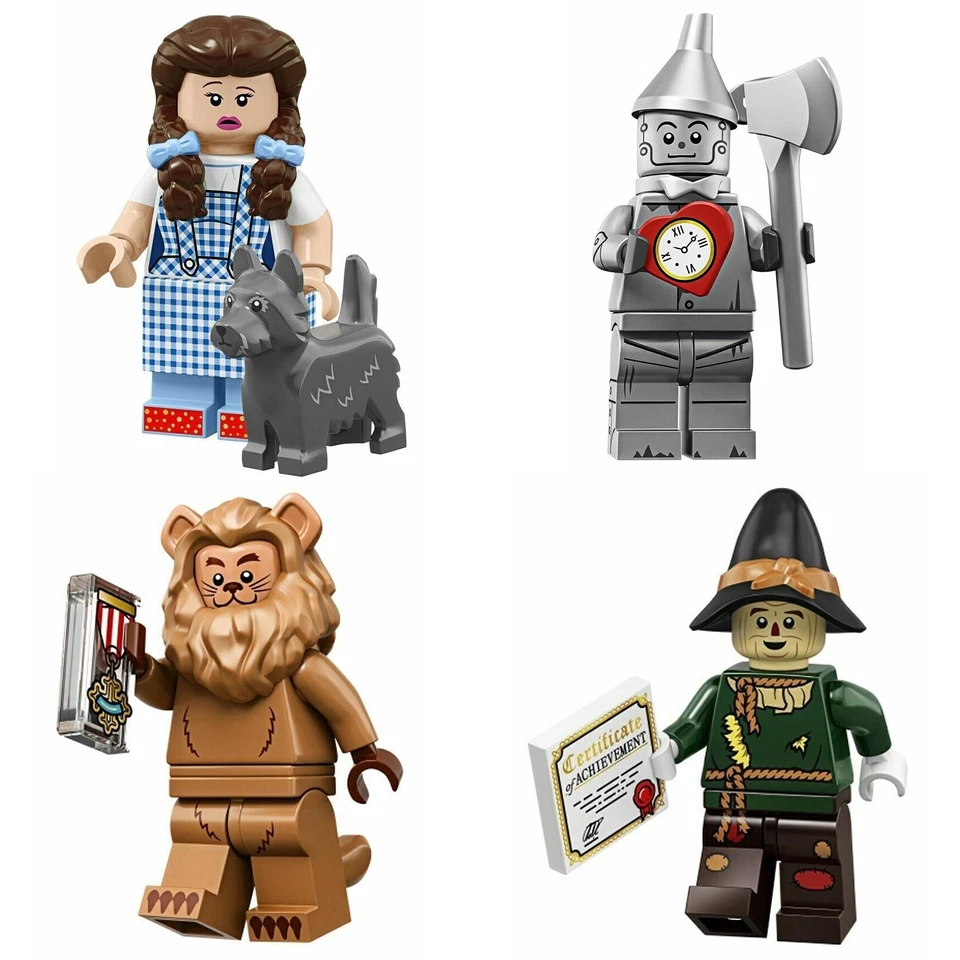 LEGO Wizard of Oz Minifigures Complete Set of 4 The LEGO Movie Series 2 - Image 1 of 4
