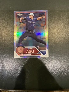 JUSTIN STEELE REFRACTOR ROOKIE • 2023 Topps Chrome #ASGC-37 • SHARP CUBS SP RC!! - Picture 1 of 1