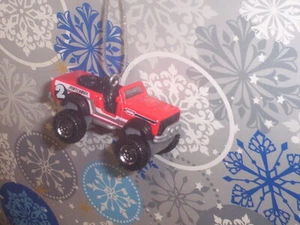 INTERNATIONAL SCOUT 4X4 CHRISTMAS ORNAMENT ADORNO RED - Picture 1 of 2