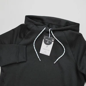 Kenneth Cole Active Core The Fleece Hoodie Soft Wicking Stretch Black Size M - Picture 1 of 8