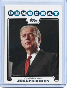 Joe Biden-DEMOCRAT-2008 Topps Campaign #CO8-JB - Picture 1 of 2