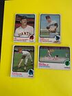 Vintage. Baseball. Cards. 1973. Opee. Chee