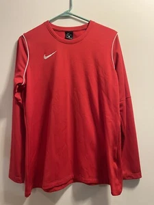 Sweatshirts Training Men Nike Park 20 Crew  Red Size L - Picture 1 of 3