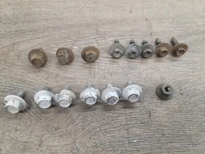 90-97 MAZDA MX5 MIATA OEM FRONT LEFT OR RIGHT FENDER MOUNTING HARDWARE BOLTS - Picture 1 of 8
