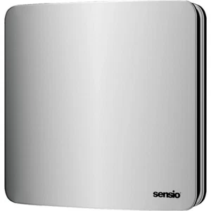 Sensio Rubi Wall Ventilation Fan Chrome 100mm - Picture 1 of 4