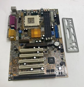 Gigabyte GA-6VX7-4X REV 1.2 Sockel 370 Mainboard / Systemplatine mit BackPlate - Bild 1 von 4