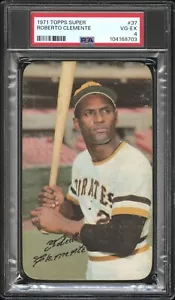 PSA 4 VG EX 1971 TOPPS SUPER ROBERTO CLEMENTE #37 PIRATES HOF 68703 SD147 - Picture 1 of 2