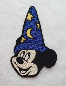 Toppa Topolino Mago fai da te 3,75 pollici ferro su applique ricamata - Foto 1 di 1