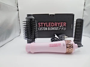 Calista Styledryer Custom Blowout Pro - 2 attachments - Pink - New In Box - Picture 1 of 7