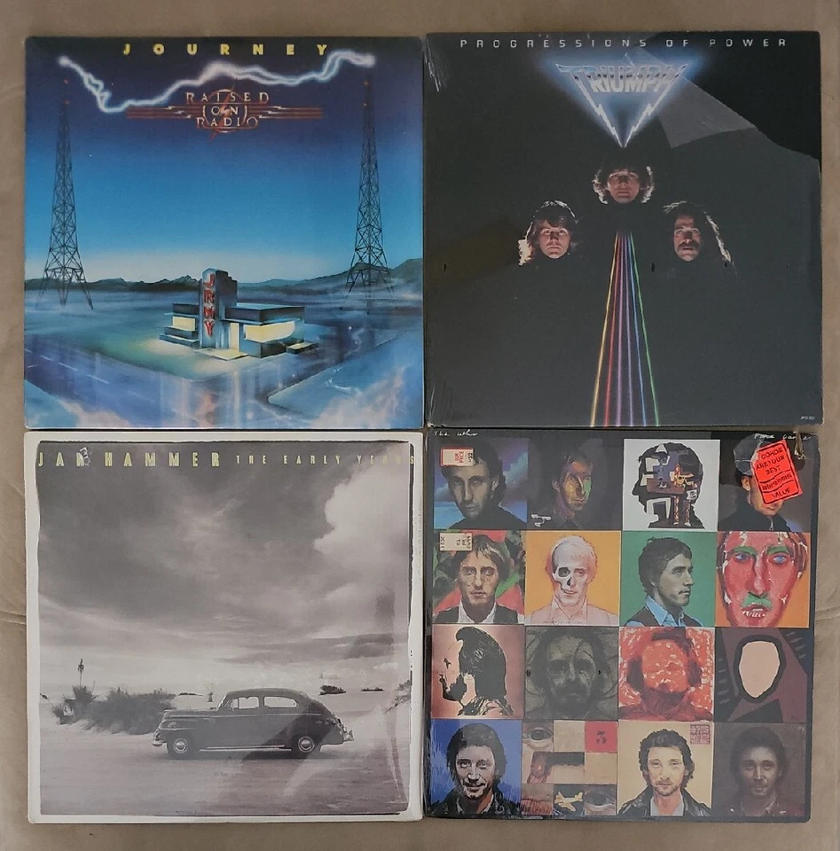 Journey Raised On Radio LP 1986 Columbia OC-39936 Pitman Pressing Mint