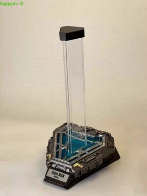 Suporte base capacete 1/1 Iron Man Mechahead alto-falante Bluetooth LED para MK5 MK7 MK50 - Imagem 1 de 4