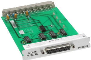 TrueTime Symmetricom 86-362-3 XL-DC 6 Channel RS-232 RS-422 Data Expansion Card - Picture 1 of 6