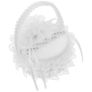 Ring Box Flower Girl Baskets Set Valentine Jar Filler Bride for Wedding - Picture 1 of 12