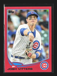 2013 Topps Baseball #561 Josh Vitters Red Parallel
