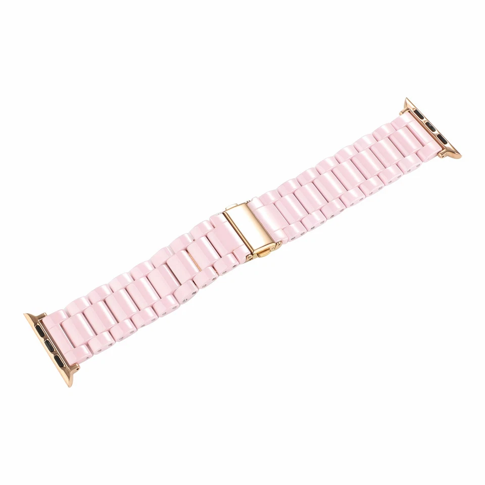 Ceramic Link Bracelet for Apple Watch Band 49mm 40mm 45mm 42mm 44mm Watch Strap - Image 1 of 4