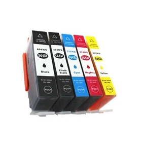 5PK New 564XL Ink Cartridge for HP Photosmart 6510 6520 7510 7520 5520 5510 - Picture 1 of 1